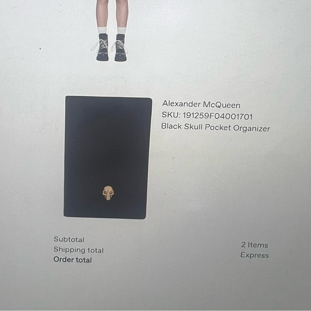 Alexander McQueen Card Holder